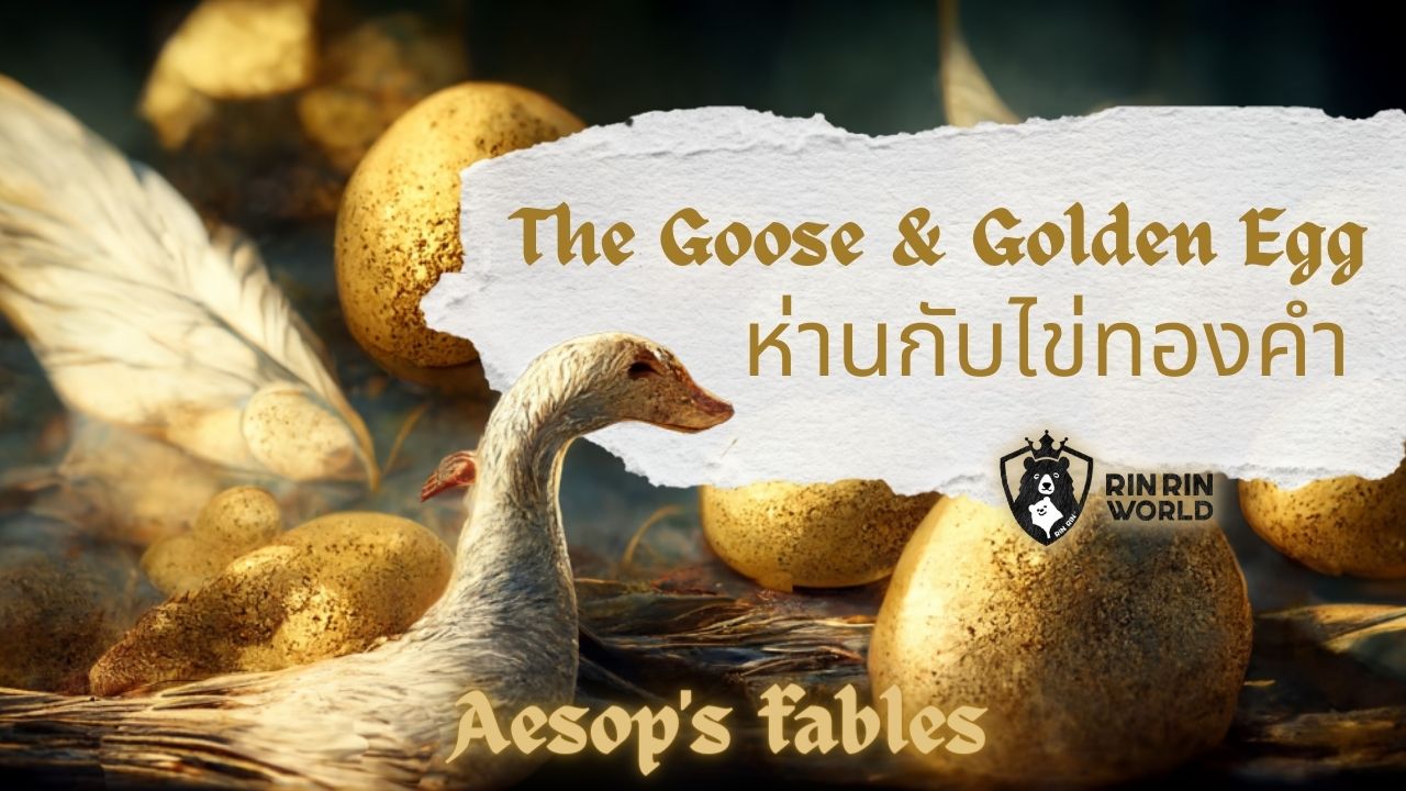 นิทานอีสป ห่านกับไข่ทองคำ The Goose and the Golden Egg