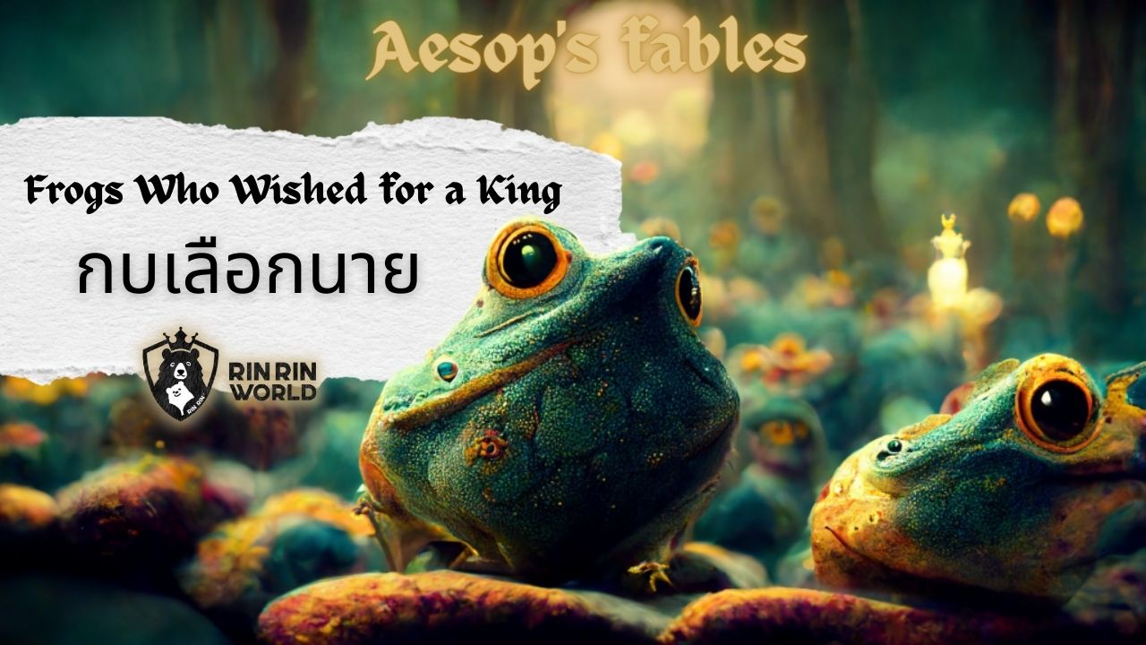 นิทานอีสป กบเลือกนาย The Frogs Who Wished for a King