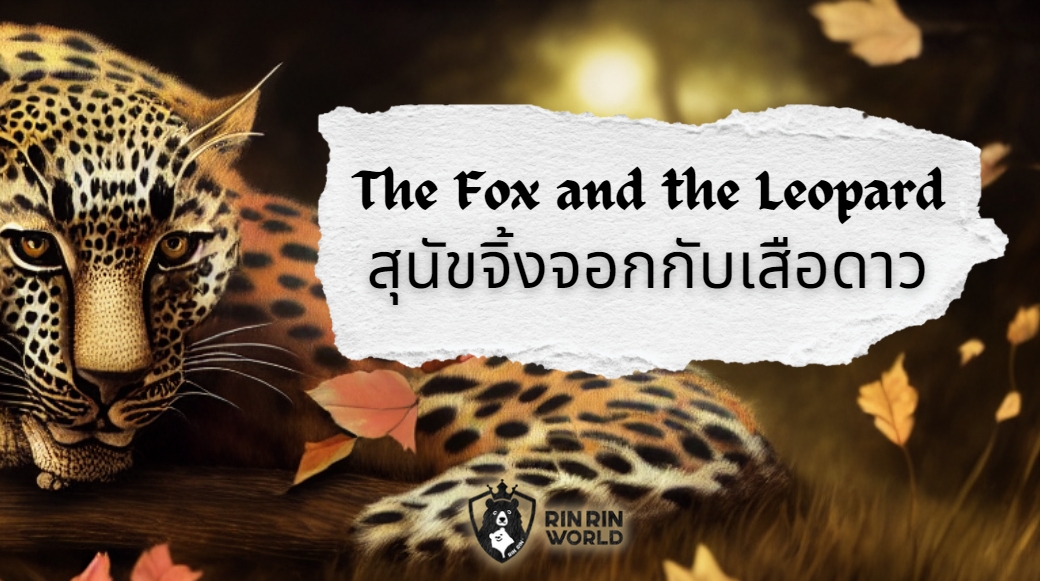 นิทานอีสป สุนัขจิ้งจอกกับเสือดาว The Fox and the Leopard